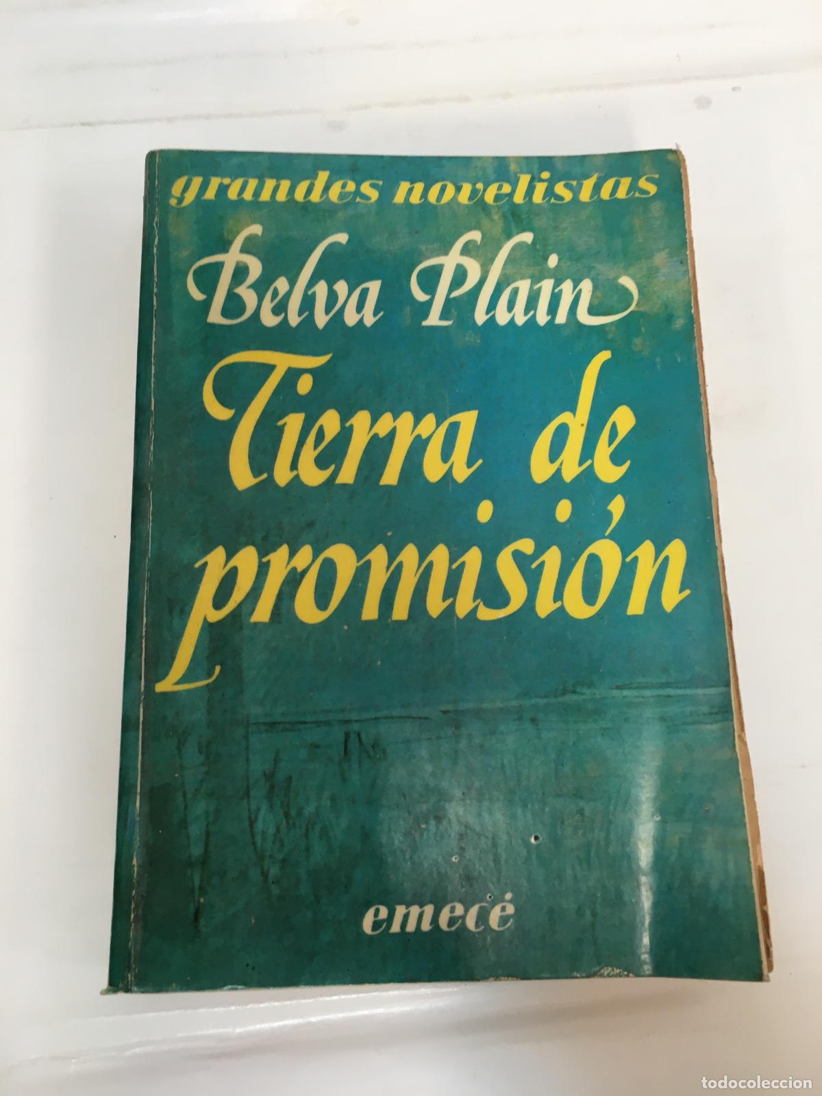 Libros: Tierra de promision - Belva Plain - Foto 1