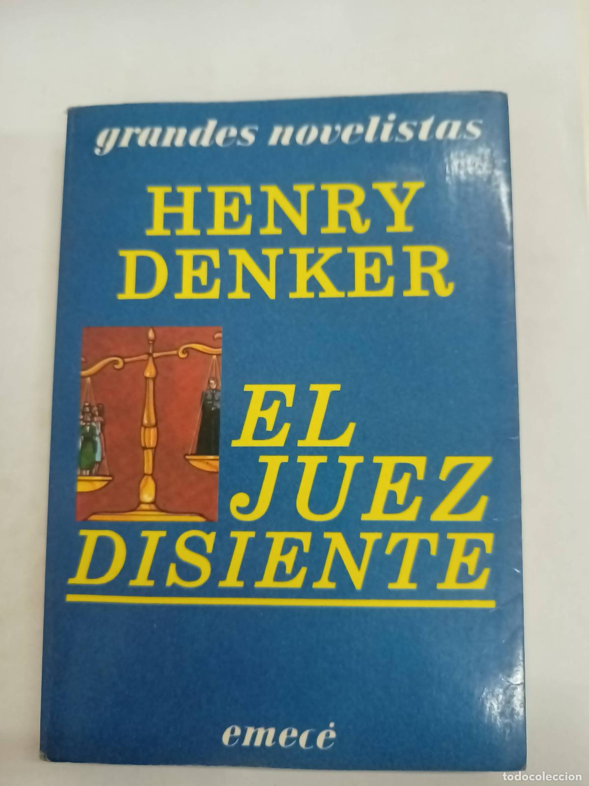 Libros: El juez disiente - Henry Denker - Foto 1