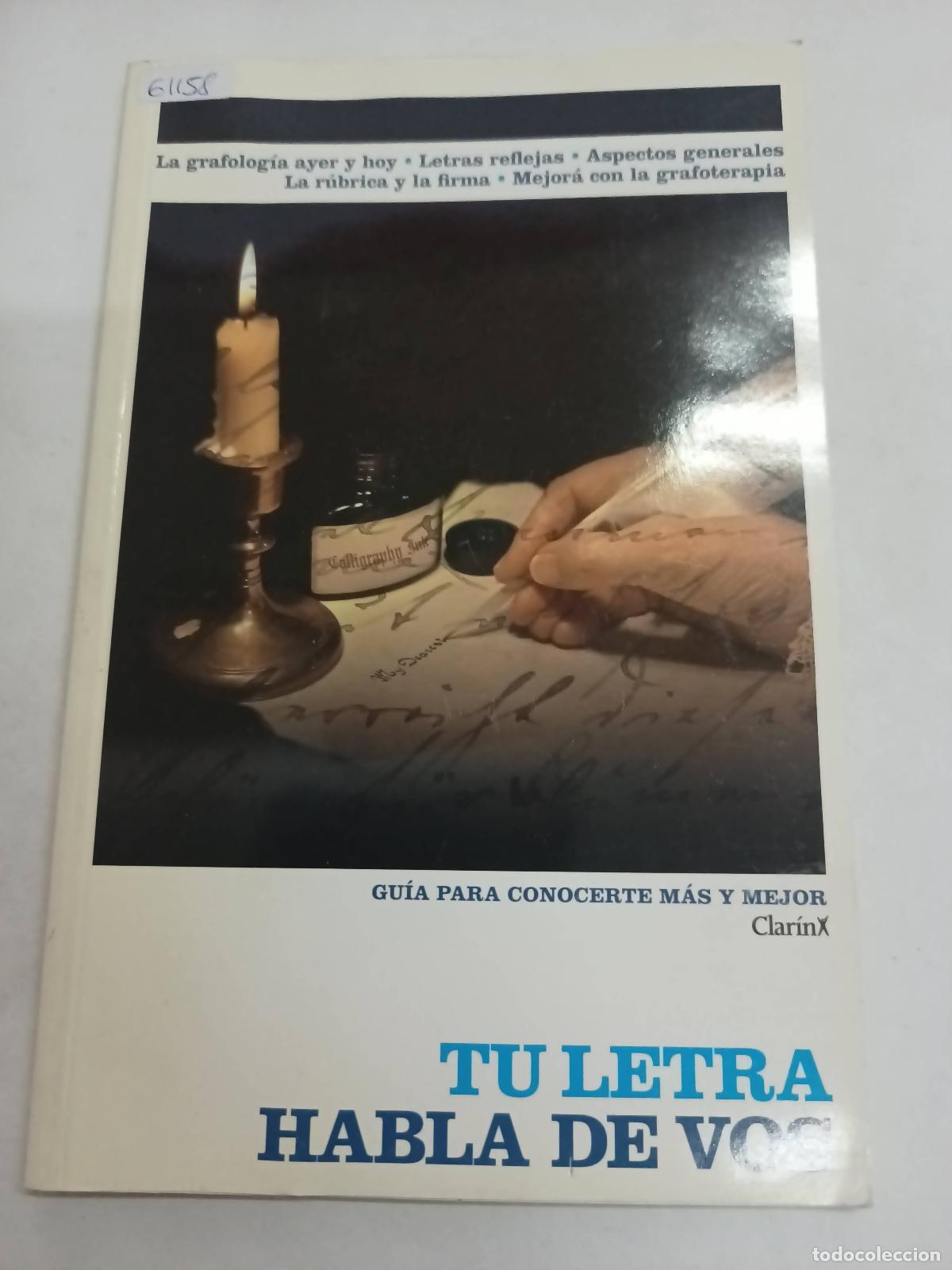 B&uuml;cher: Tu letra habla de vos - Jos&eacute; Antonio Alem&aacute;n