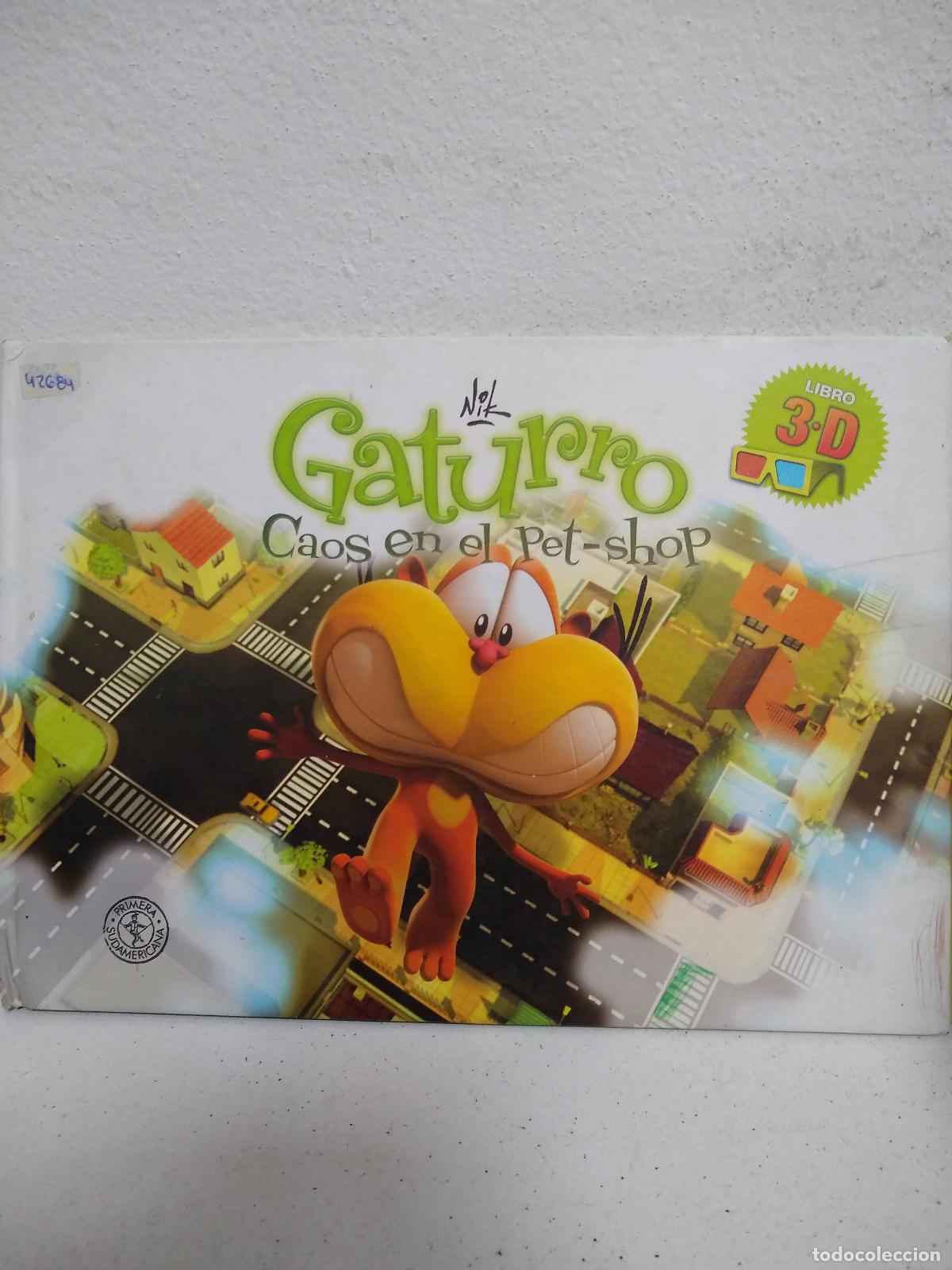 Libros: Gaturro caos en el pet shop - Nik - Foto 1