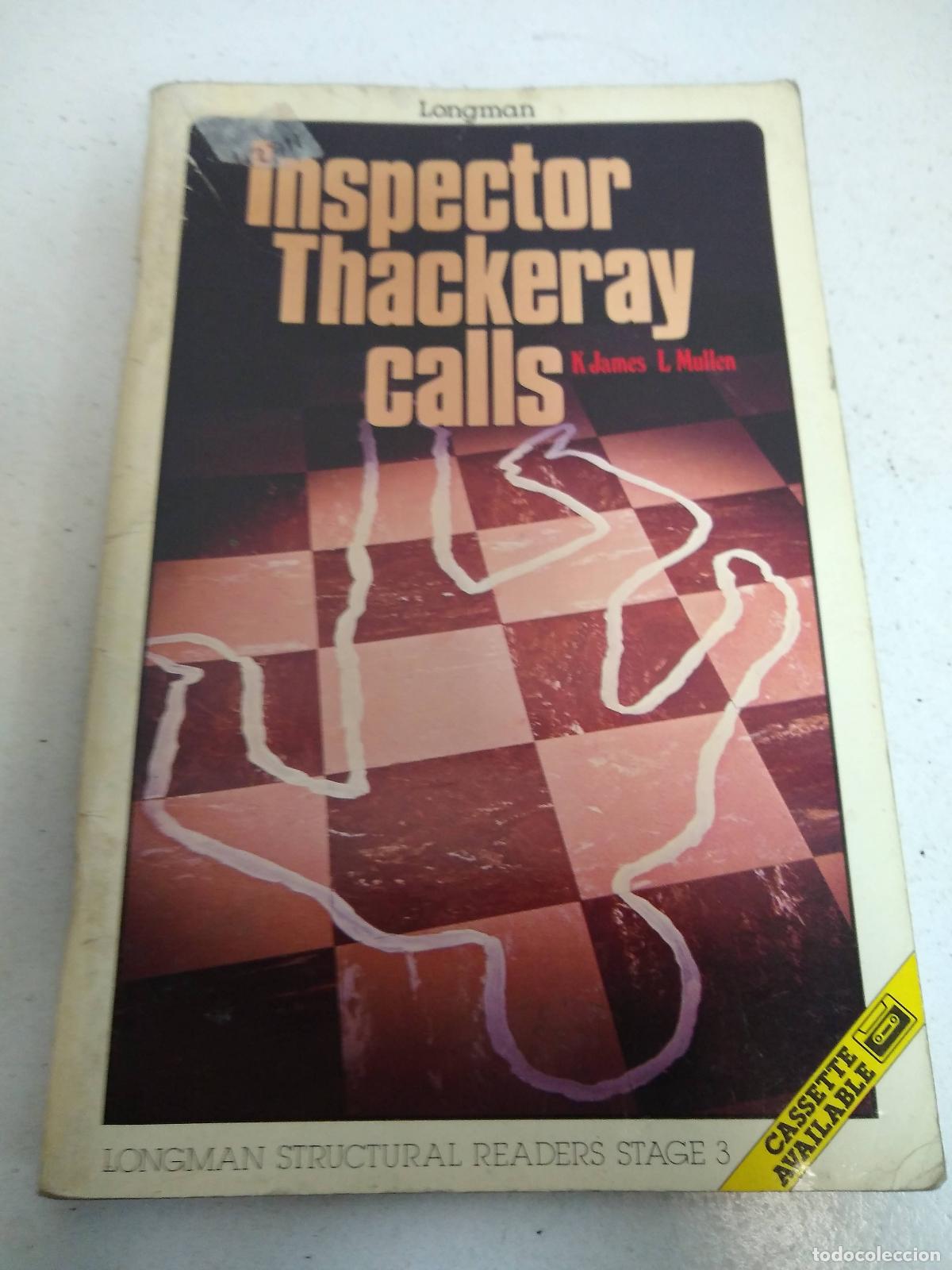 Livros em segunda m&atilde;o: Inspector Thackeray Calls - Kenneth James, Lloyd Mullen