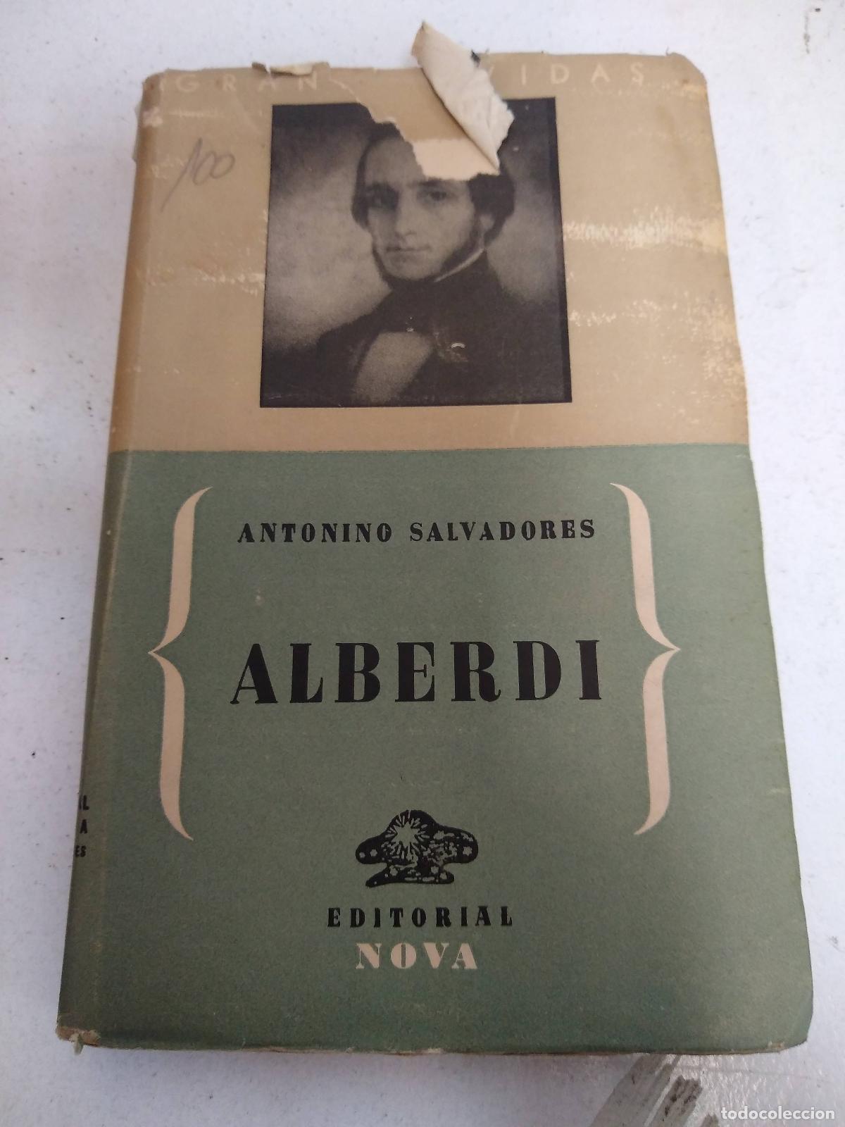 Libros: Alberdi - Antonino Salvadores - Foto 1
