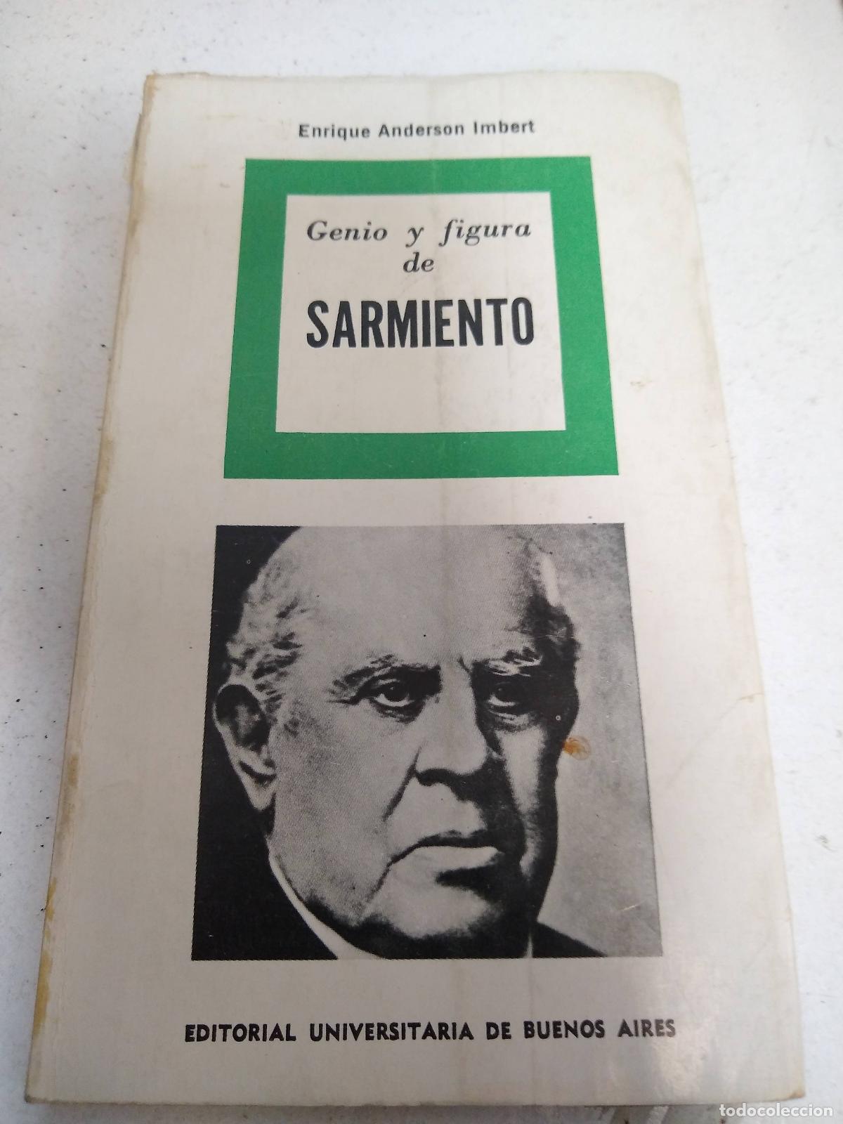 Libros: Genio y figura de Sarmiento - Enrique Anderson Imbert - Foto 1