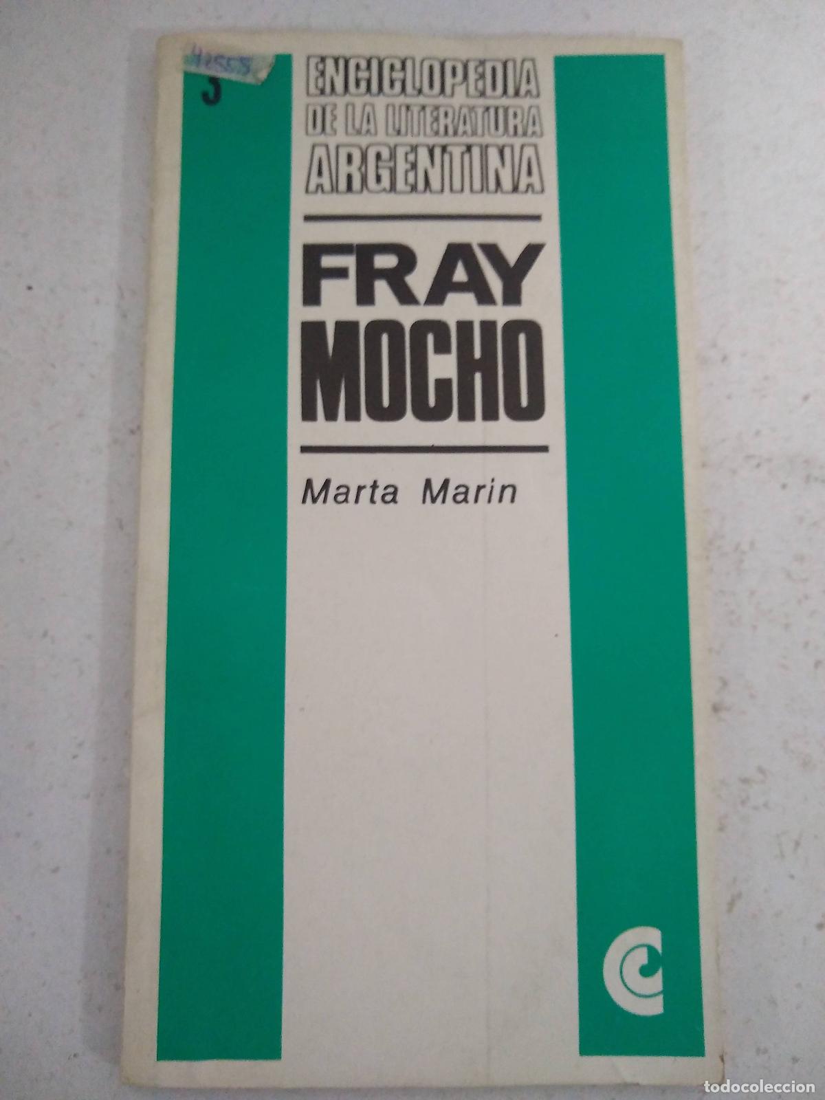 Libros: Fray Mocho - Marta Marin - Foto 1