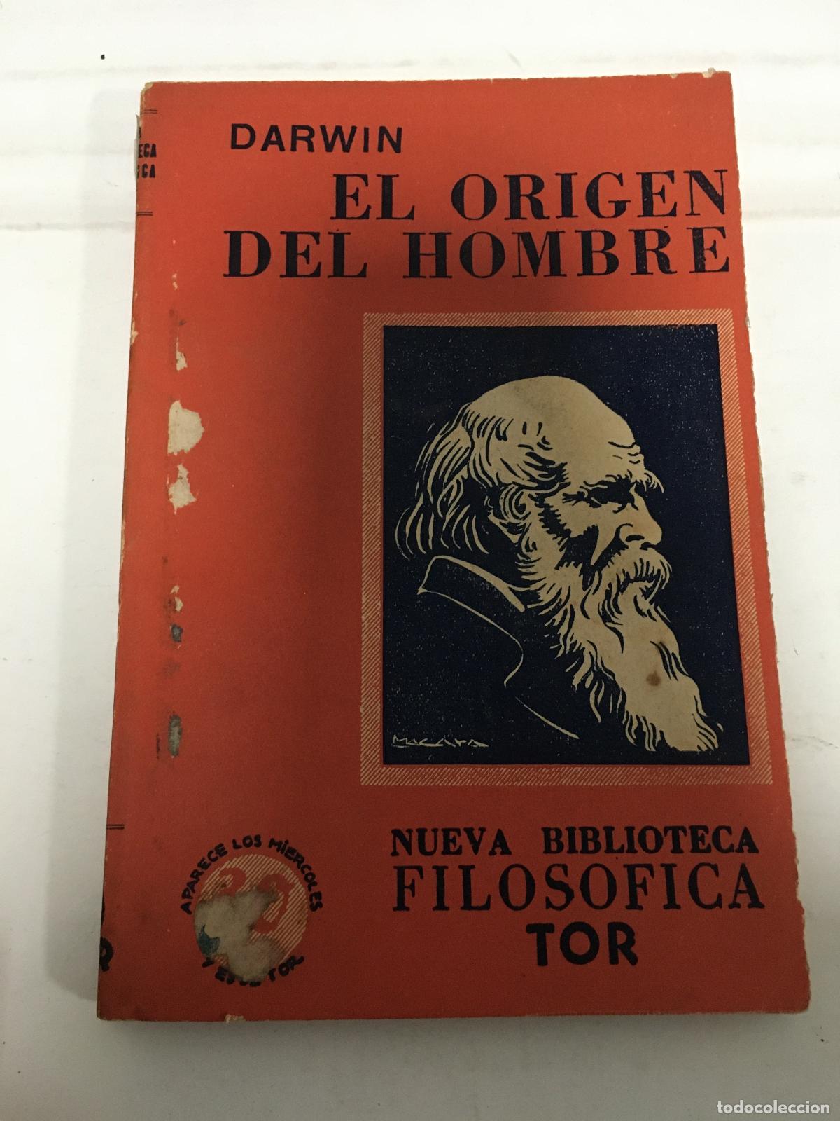Libros: El origen del hombre - Darwin - Foto 1