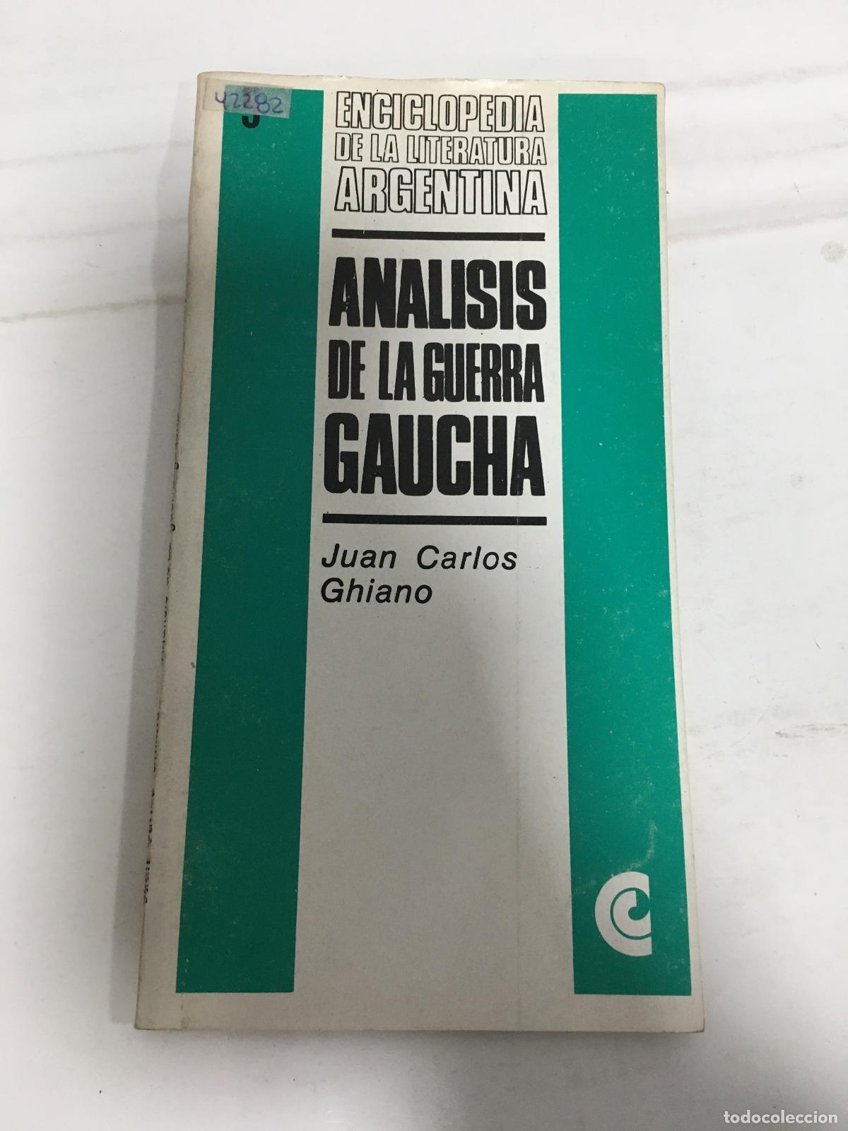 Libros: Analisis de la gloria de Don Ramiro - Juan Carlos Ghiano