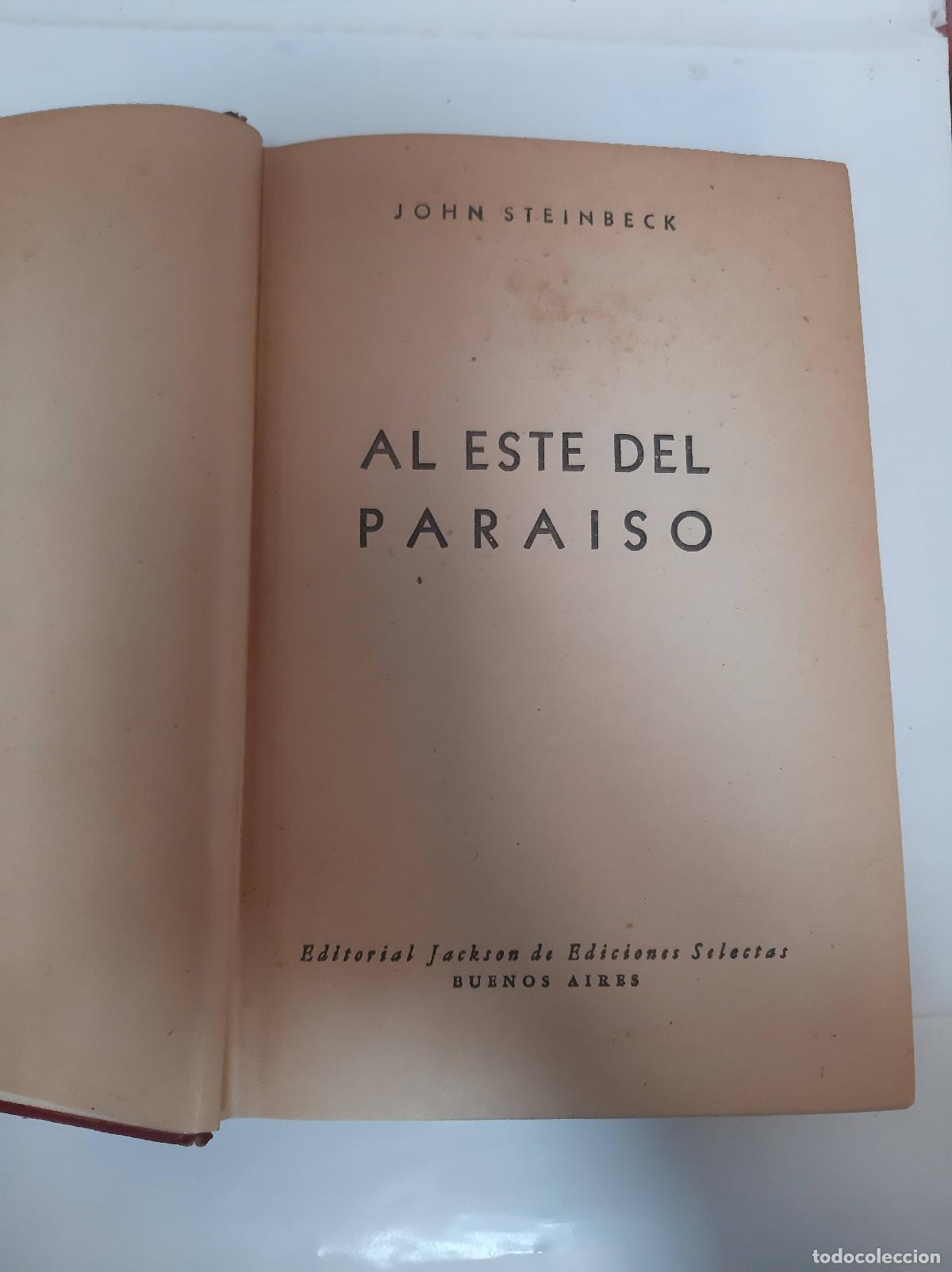 Libros: al este del paraiso - john steinbeck - Foto 1