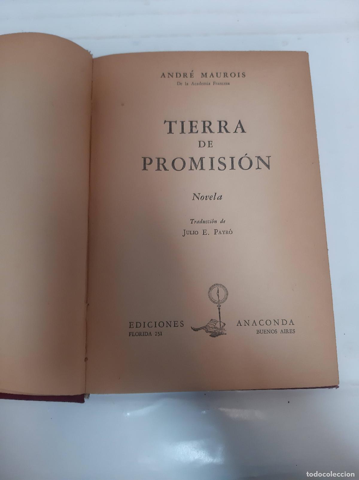 Libros: Tierra de promision - andre maurois - Foto 1