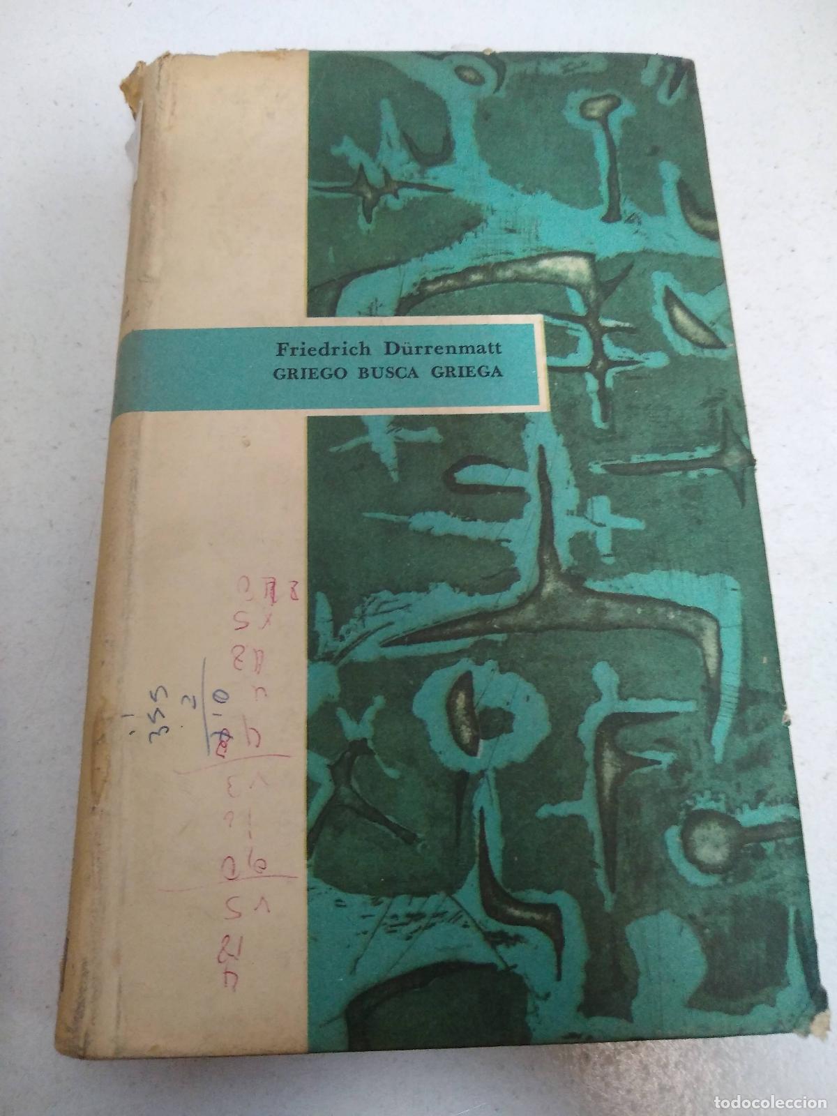Libros: Griego busca griega - Friedrich Durrenmatt - Foto 1