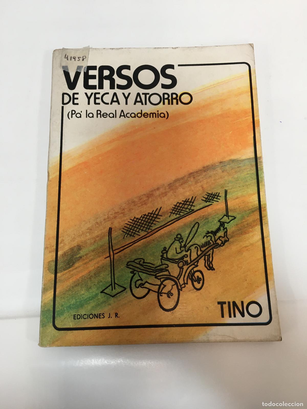 Libri di seconda mano: versos de yeca y atorro - Tino