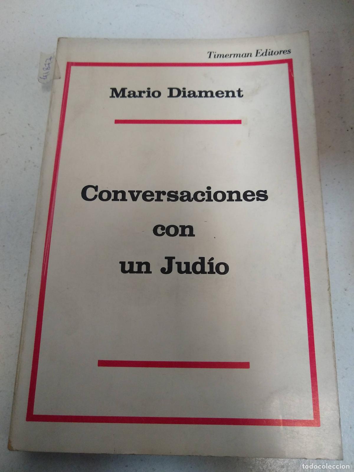 Libros: Conversaciones con un Judio - Mario Diament - Foto 1