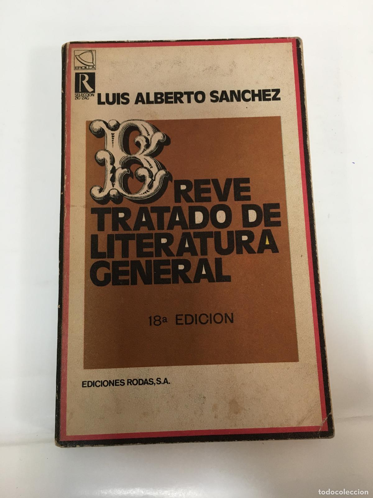 Libri di seconda mano: Breve tratado de literatura general - Luis Alberto Sanchez