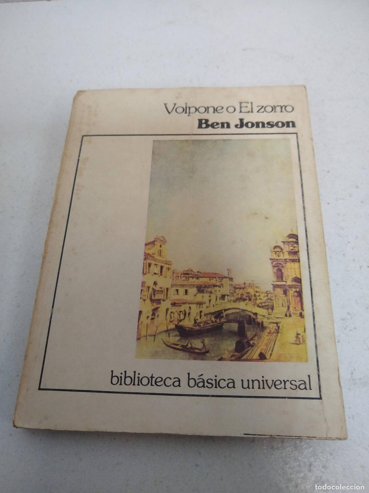 books: Valpone o El zorro - Ben Jonson