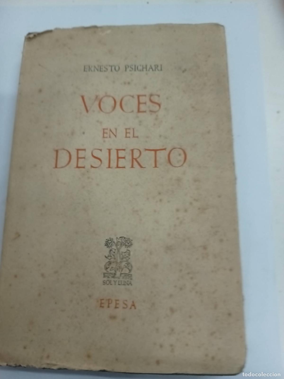 books: Voces en el desierto - Ernesto Psichari