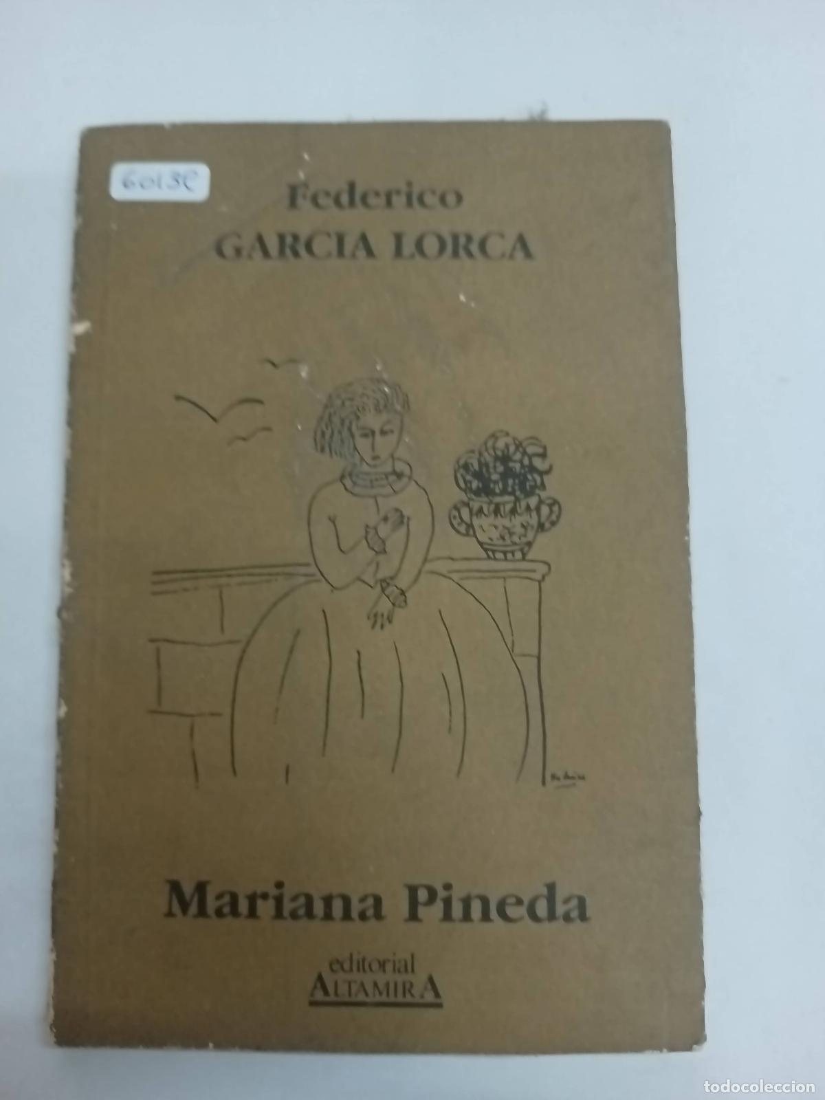 Libros: Mariana Pineda - Federico Garcia Lorca