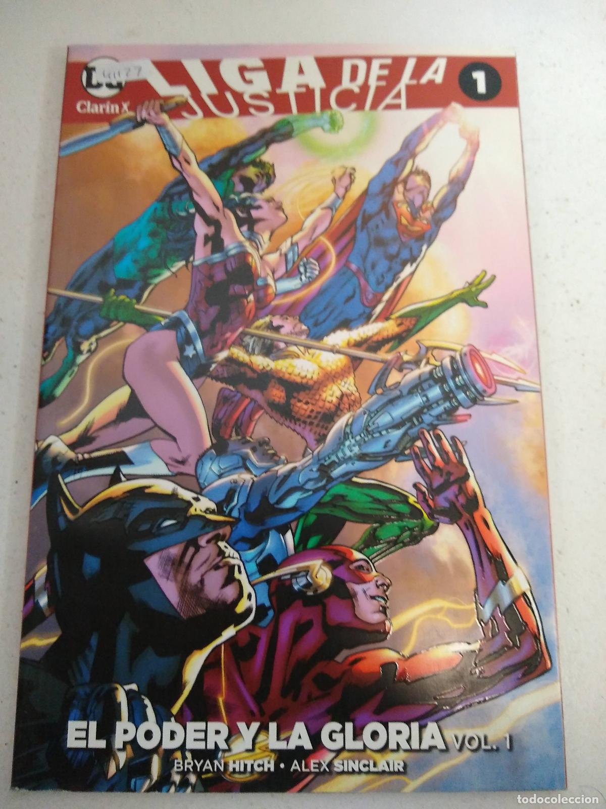 books: liga de la justicia vol 1 el poder y la gloria - Hitch