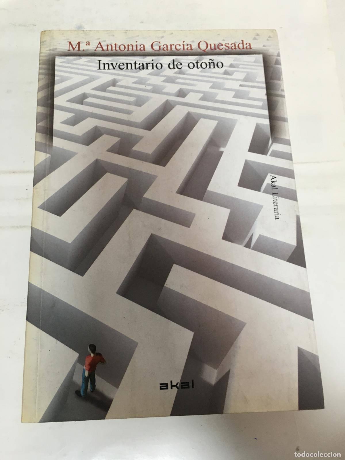 Libri di seconda mano: Inventario de oto&ntilde;o - Mar&iacute;a Antonia Garc&iacute;a Quesada