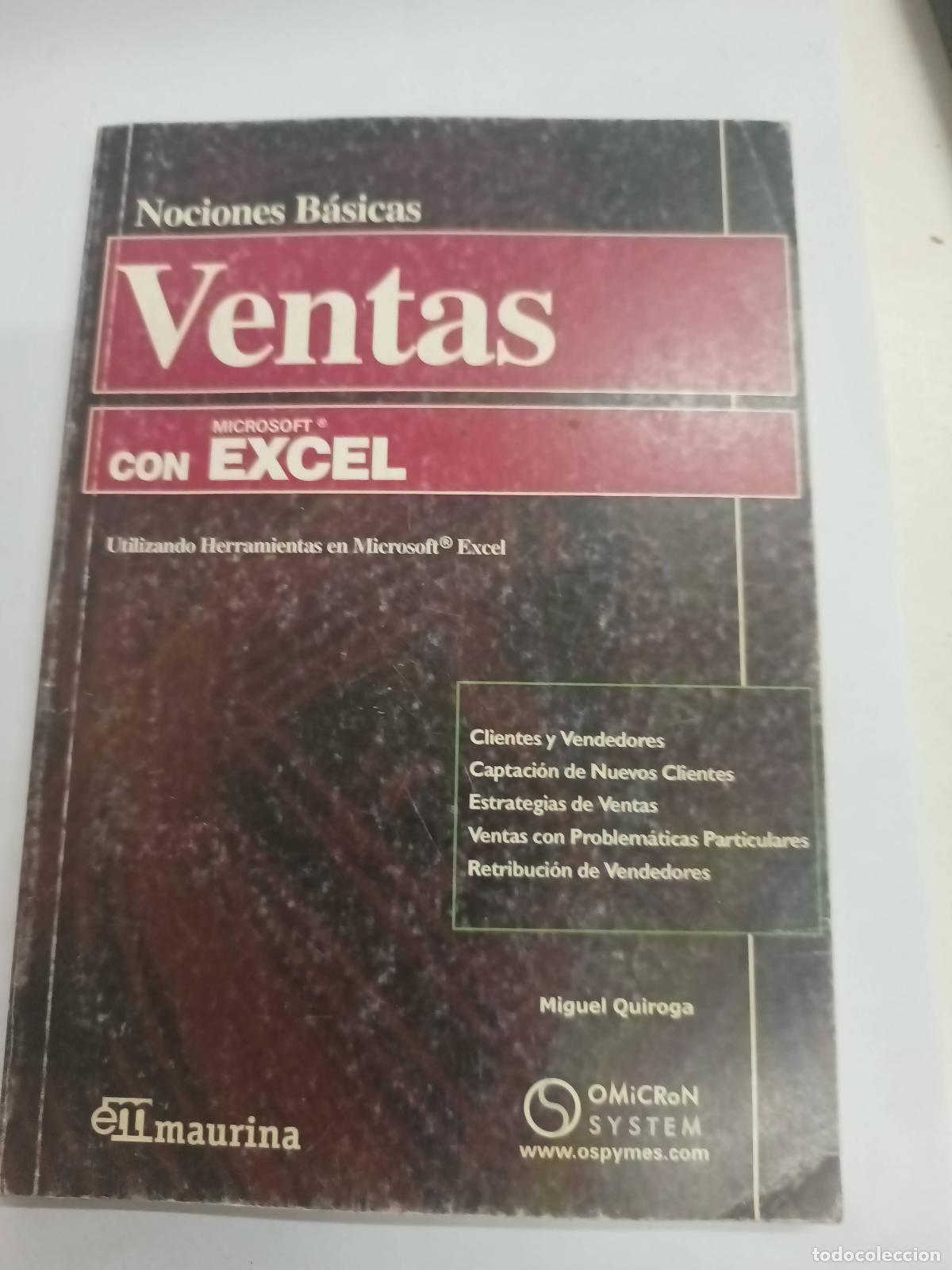 Libros: Ventas Con Microsoft Excel - Miguel Quiroga - Foto 1