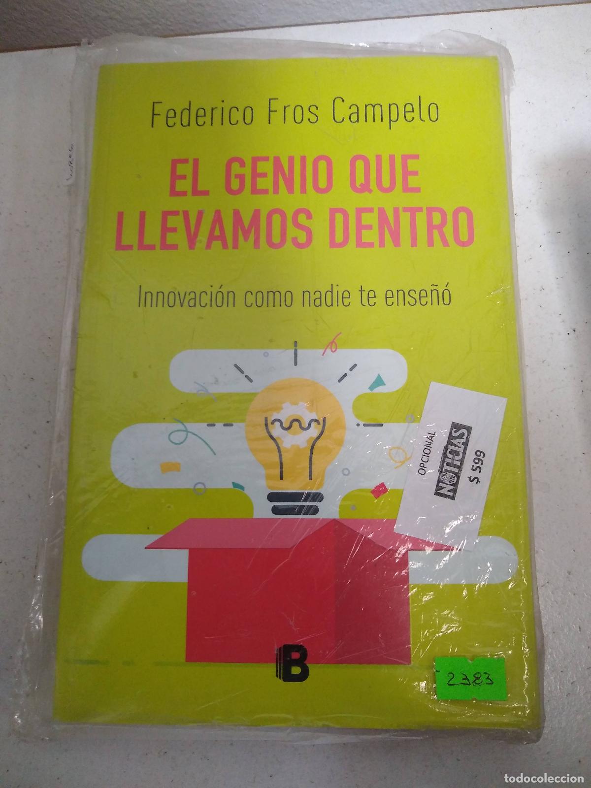 Libros: EL GENIO QUE LLEVAMOS DENTRO - FROS CAMPELO - Foto 1