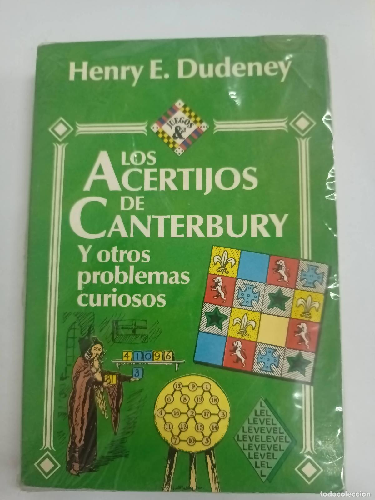 Libros: Los acertijos de canterbury - Henry E. Dudeney - Foto 1