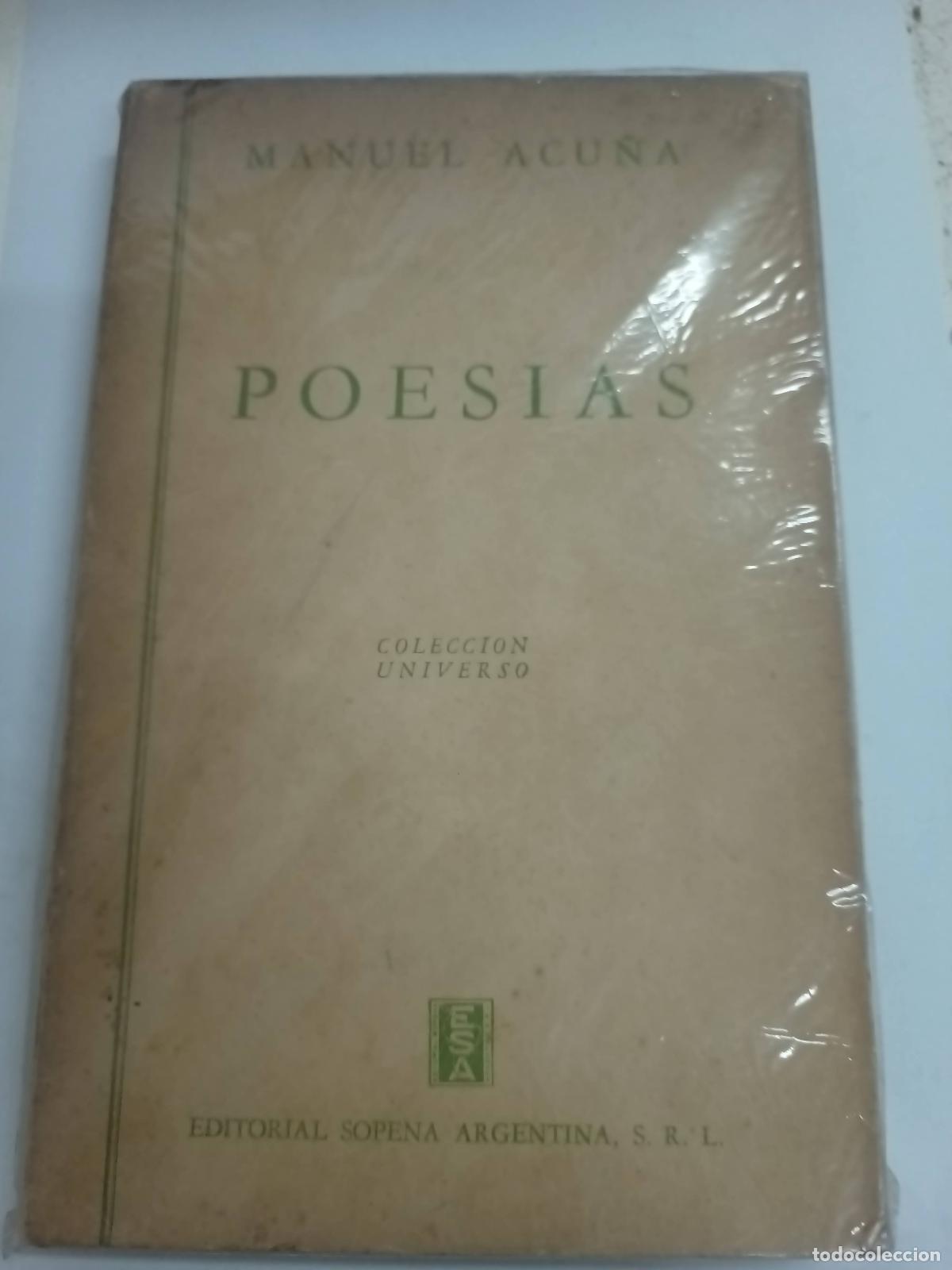 Libros: Poes&iacute;as - Manuel Acu&ntilde;a - Foto 1
