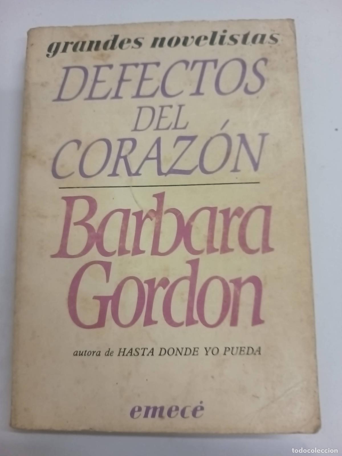 Libros: Defectos del corazon - Barbara Gordon - Foto 1