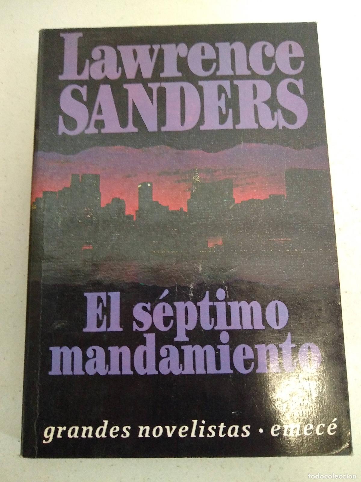 Libros: El s&eacute;ptimo mandamiento - Lawrence Sanders - Foto 1