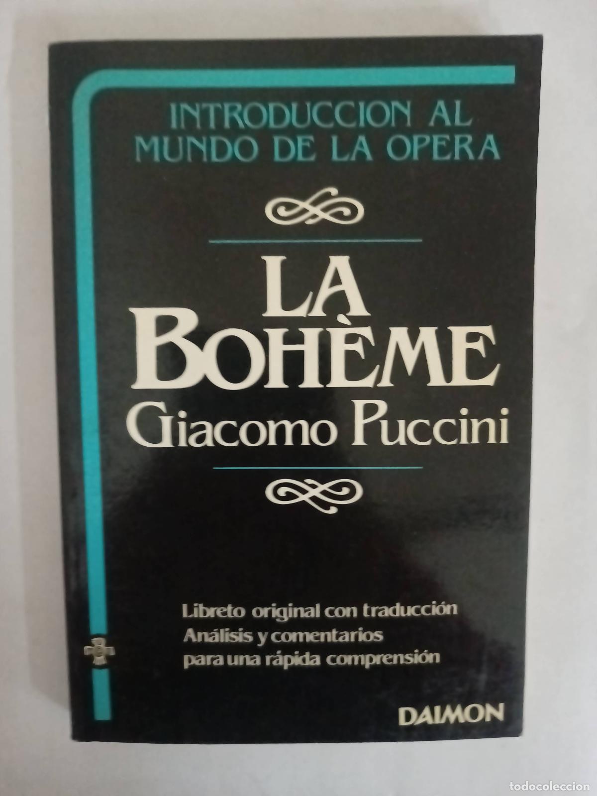 Libros: La Boheme - Giacomo Puccini - Foto 1
