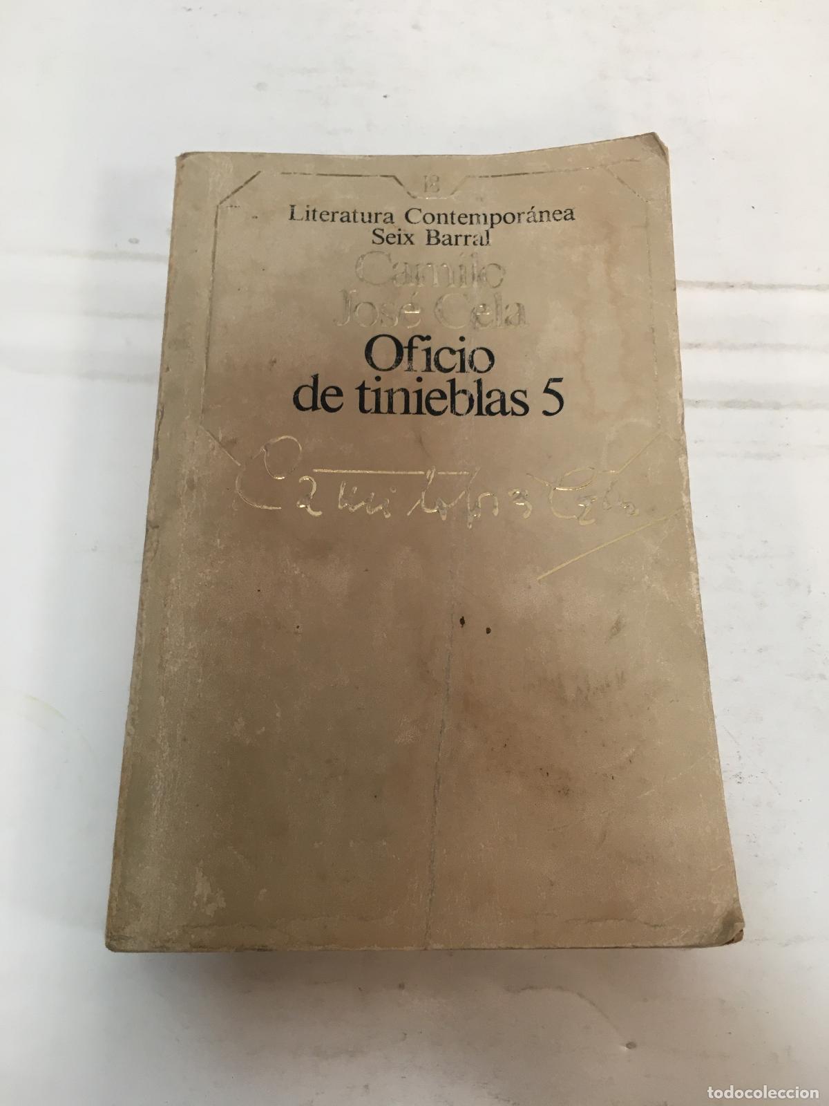 Libros: Oficio de tinieblas 5 - Camilo Jos&eacute; Cela - Foto 1