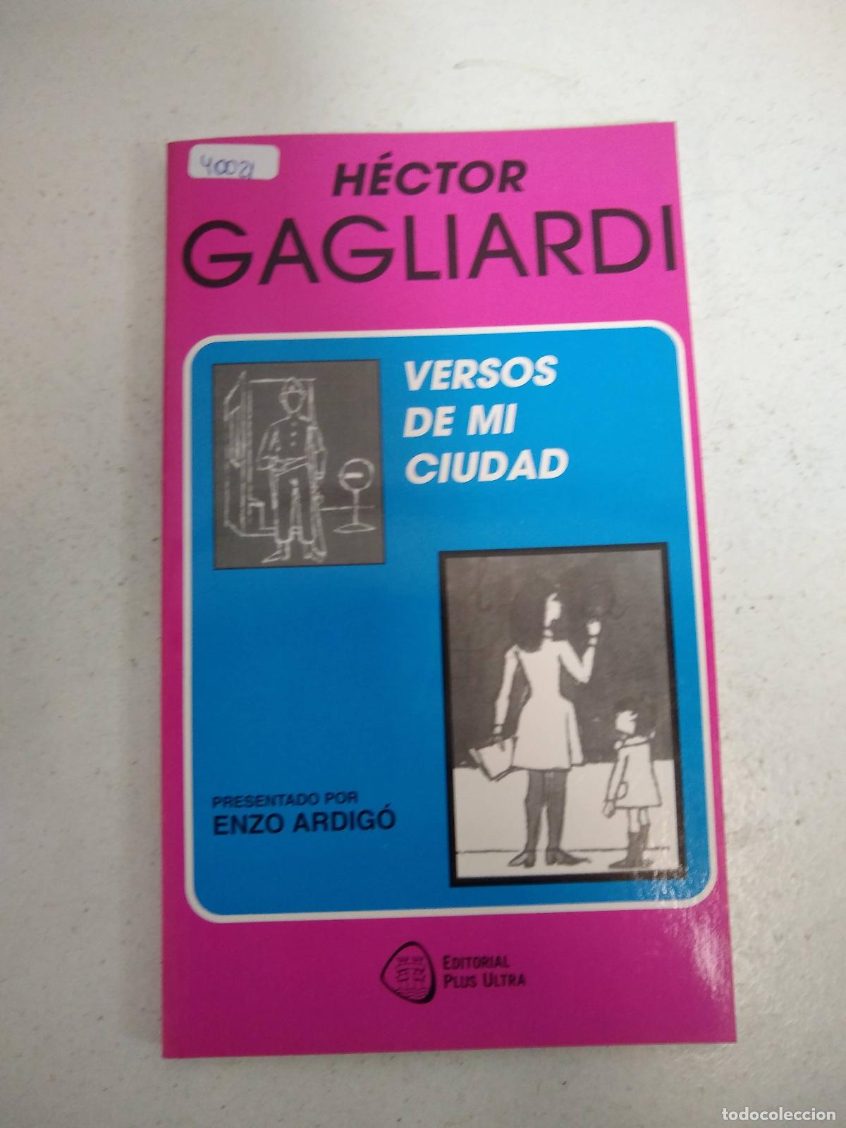 Libros: Versos de mi ciudad - Hector Gagliardi - Foto 1