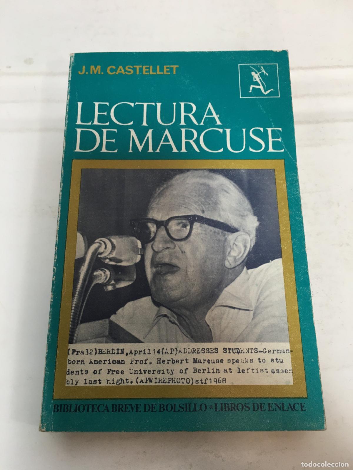 Libros: Lectura de marcuse - J. M. Castellet - Foto 1