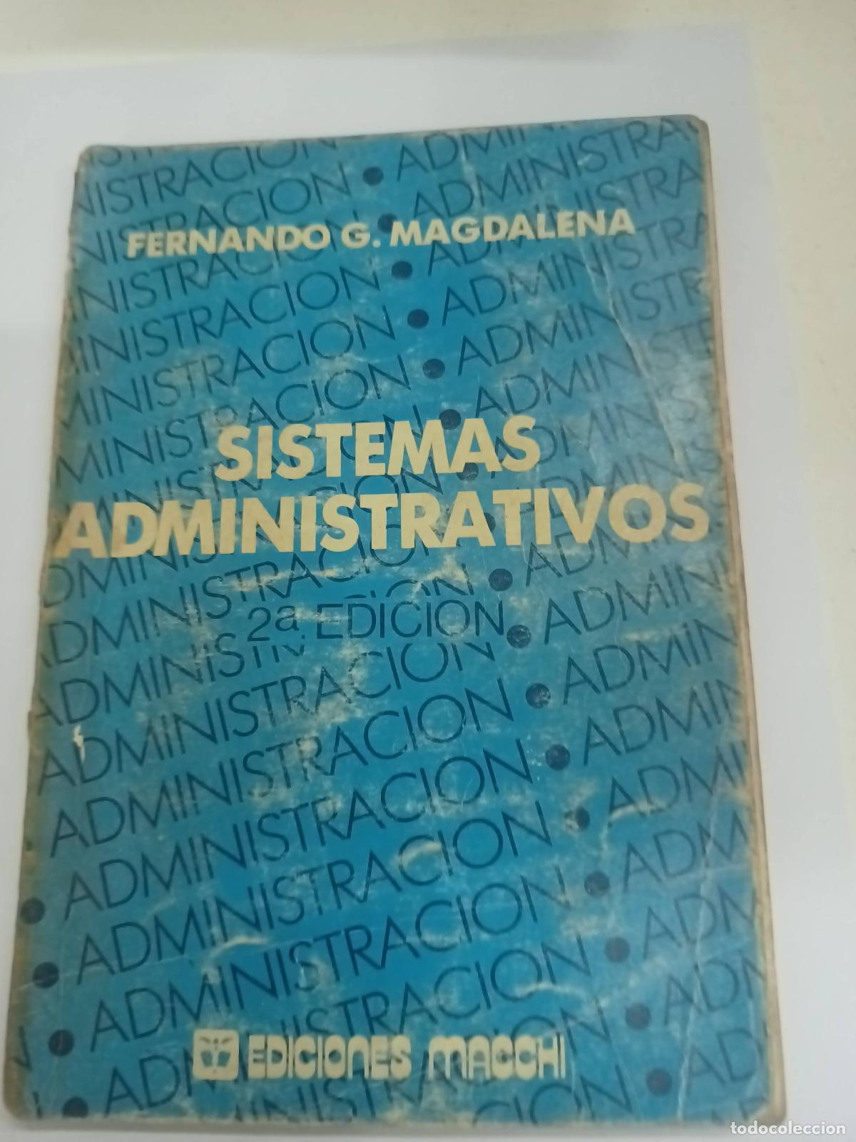 Libros: Sistemas administrativos - Fernando Magdalena - Foto 1