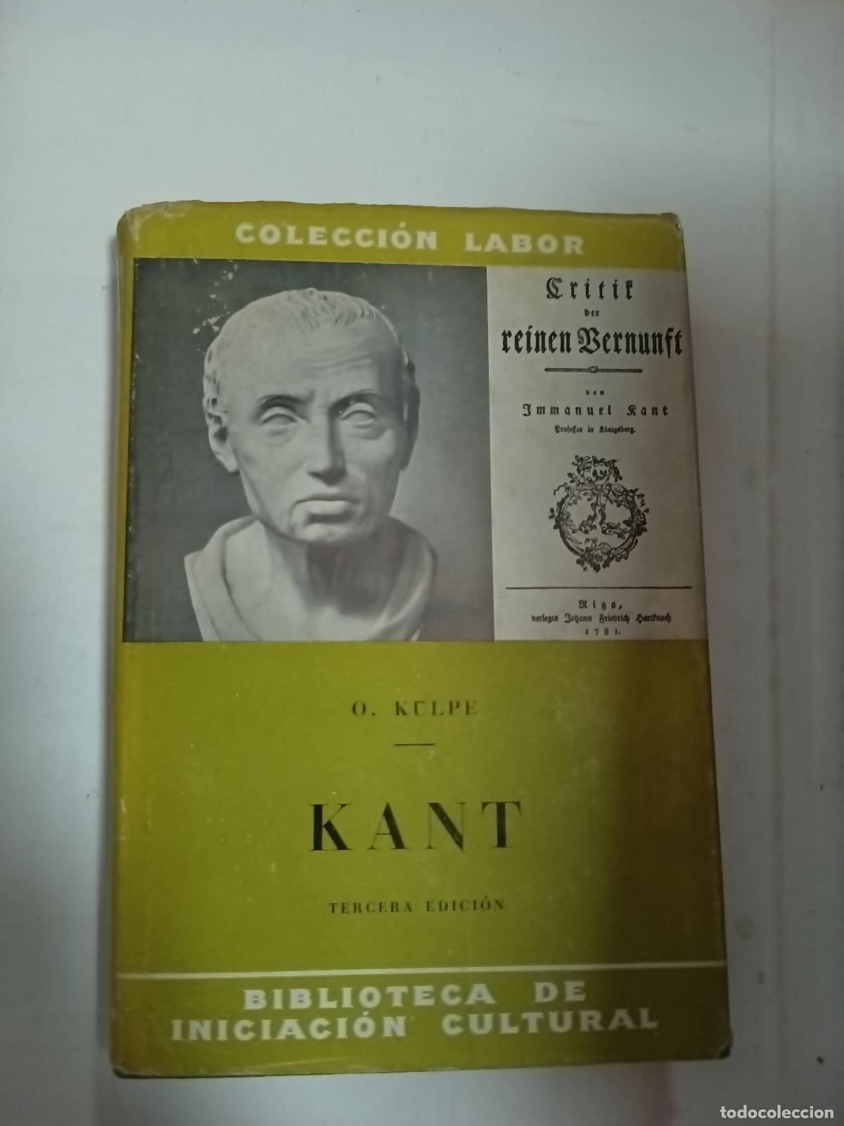 Libros: Kant - O Kulpe - Foto 1