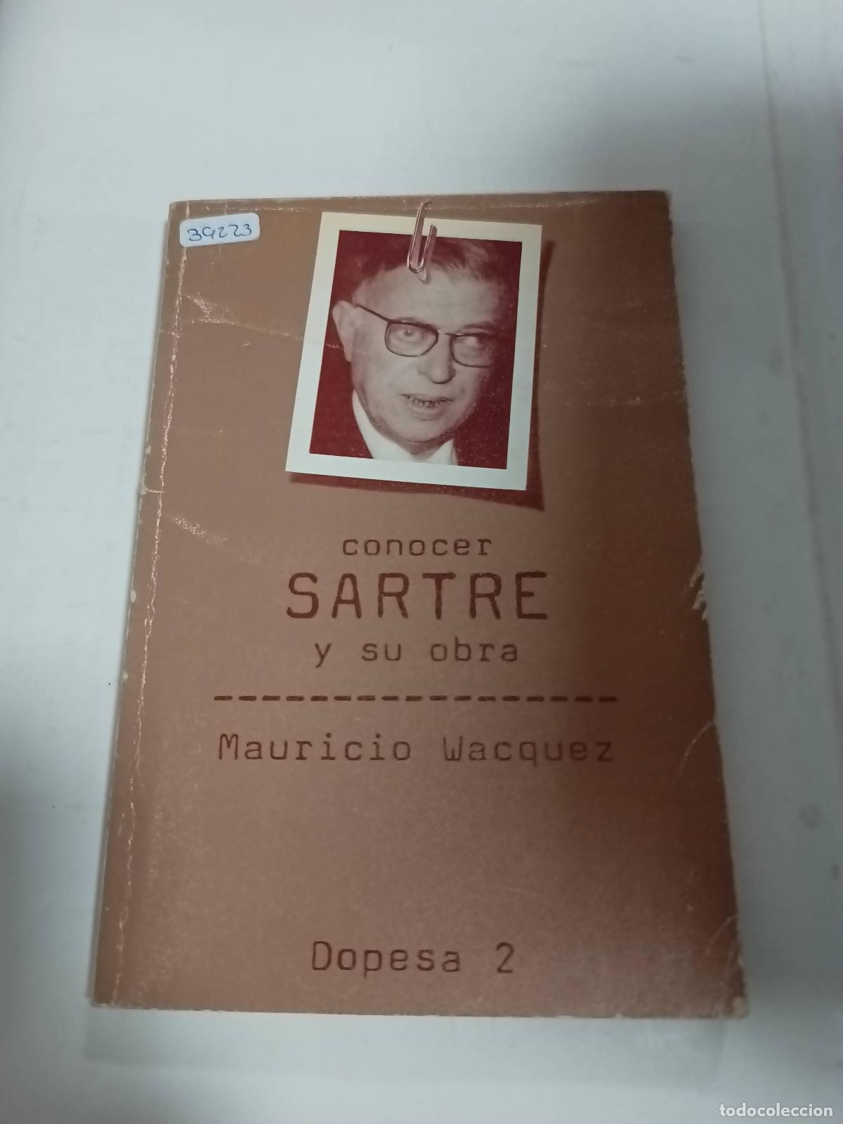 Libros: Concer sartre y su vida - Mauricio Wacquez - Foto 1