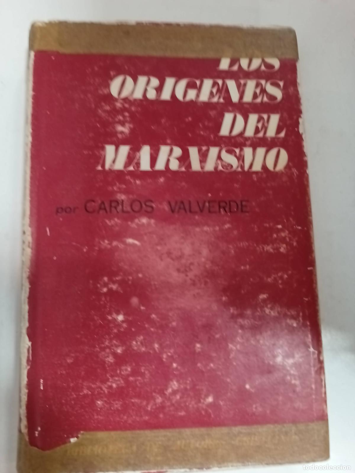 Libros: Los origenes del marximso - Carlos Valverde - Foto 1