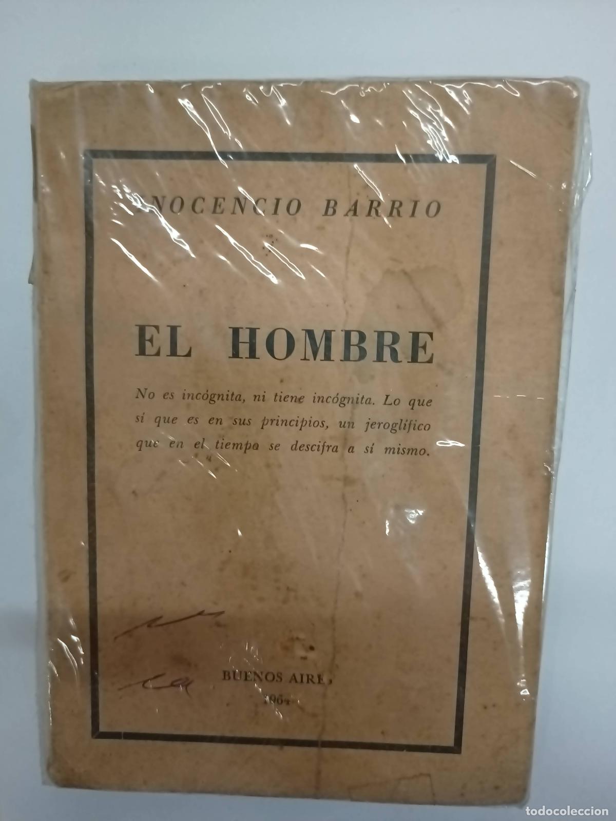 Libros: El hombre - Inocencio Barrio - Foto 1