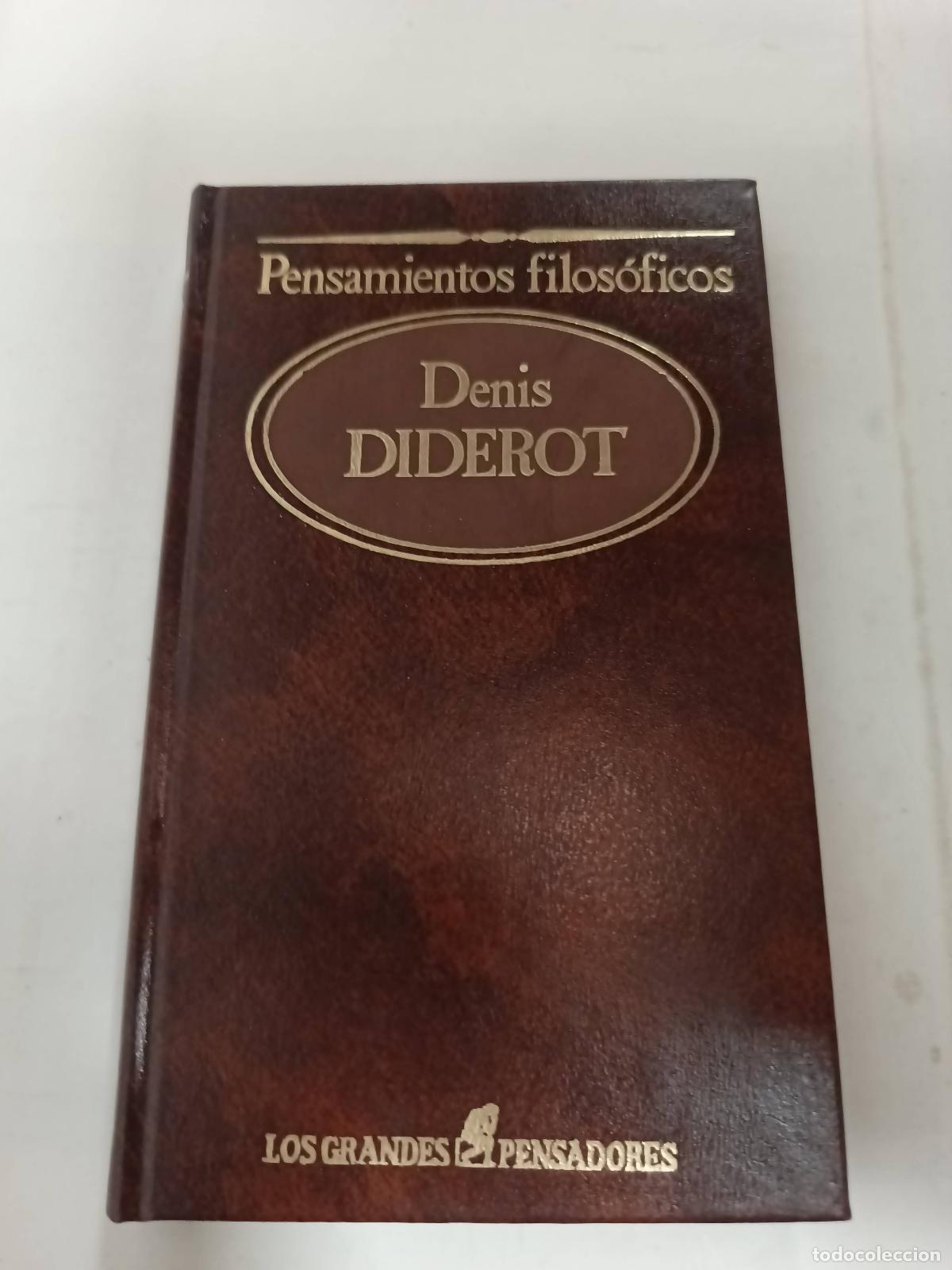Libros: Pensamientos filosoficos - Denis Diderot - Foto 1