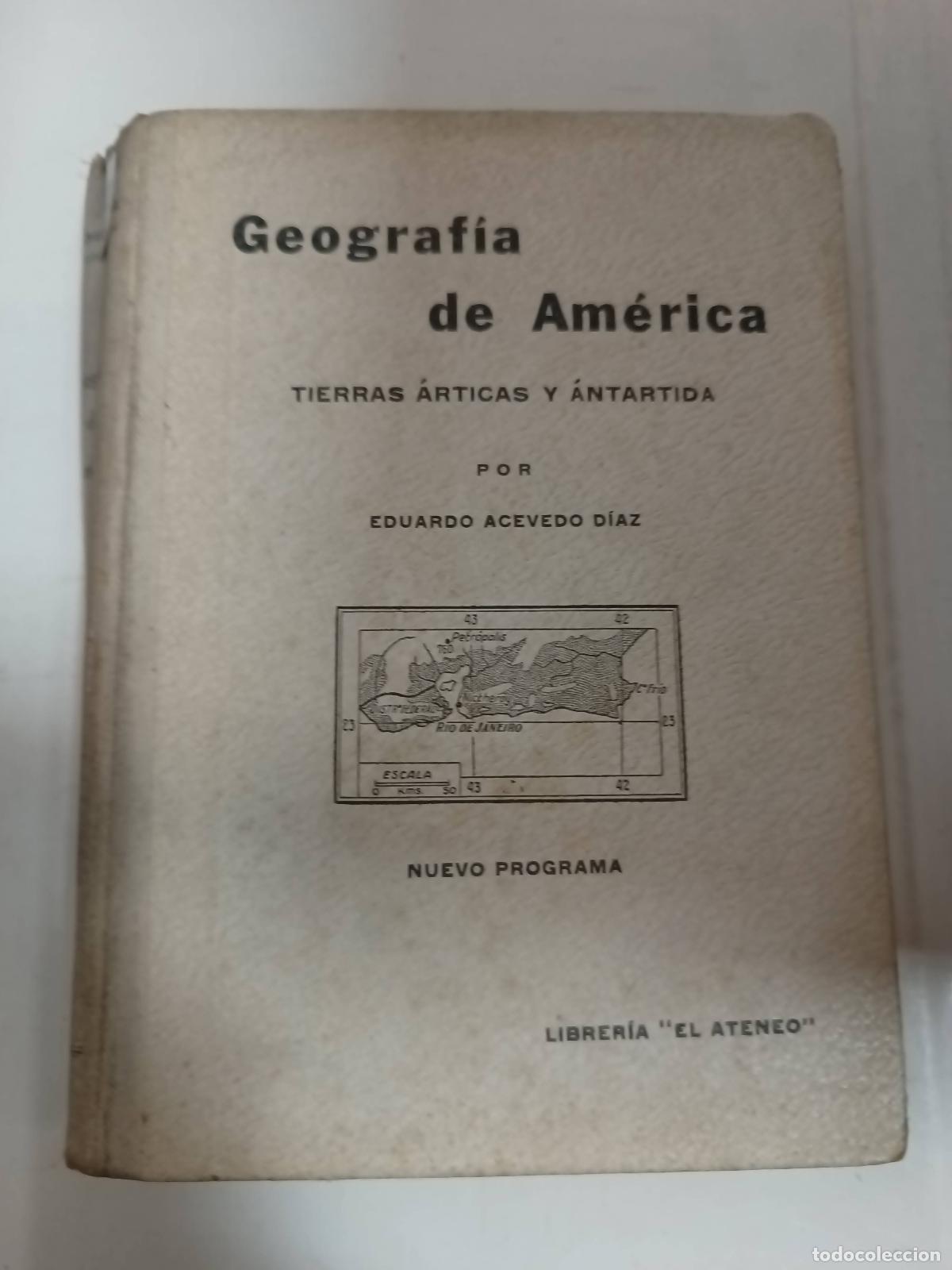books: Geografia social del mundo - Eduardo Acevedo Diaz