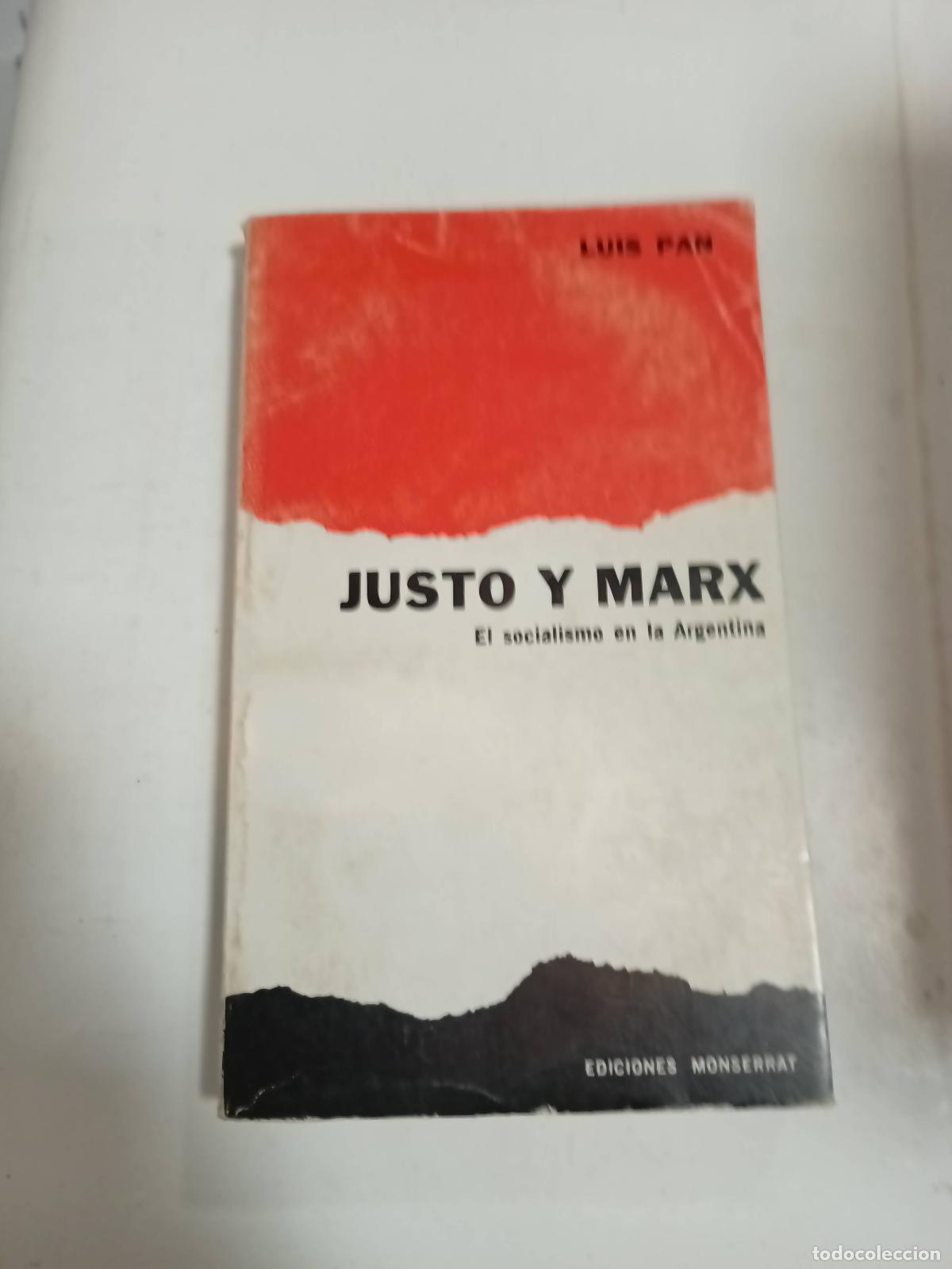 Libri di seconda mano: Justo y Marx - Luis Pan