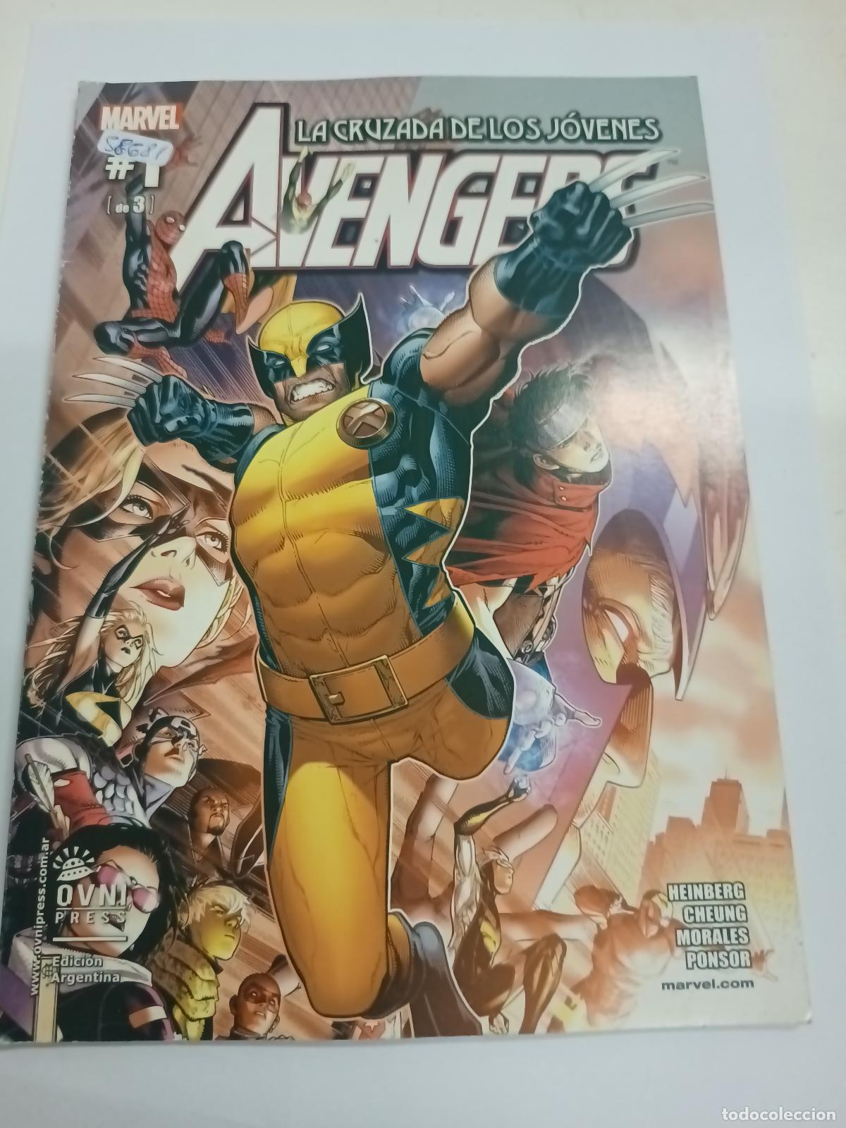 Libros: Avengers 1 - La cruzada de los j&oacute;venes - Varios autores