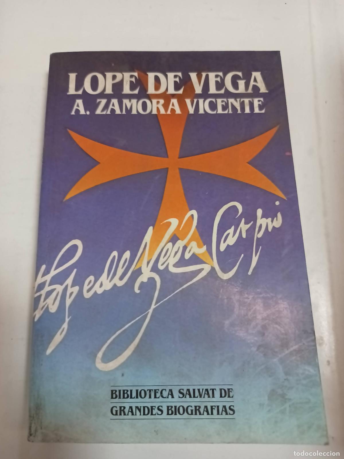 Libros: Lope de Vega - A Zamora Vicente - Foto 1