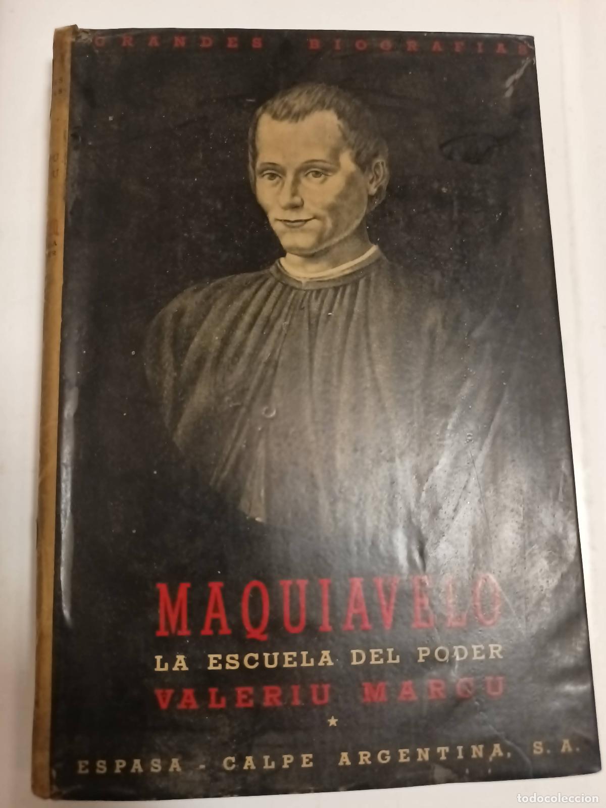 Libros: Maquiavelo - Valeriu Marcu - Foto 1