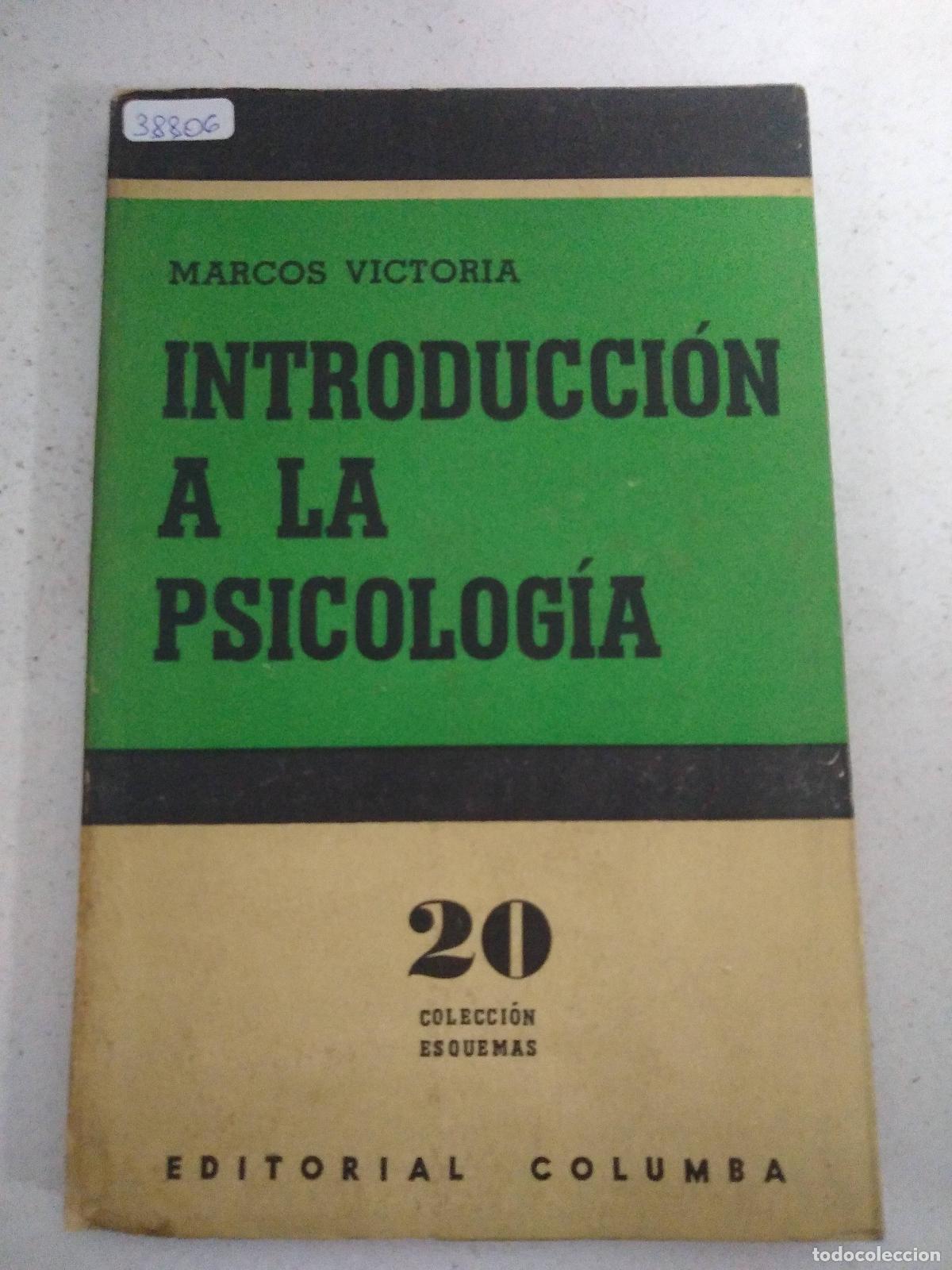 B&uuml;cher: Introduccion a la psicologia - Marcos Victoria