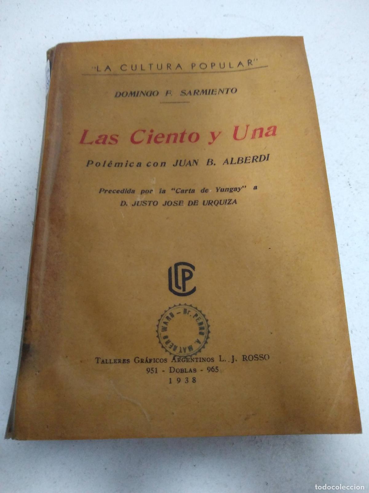 Libri di seconda mano: Las ciento y una - Domingo F Sarmiento