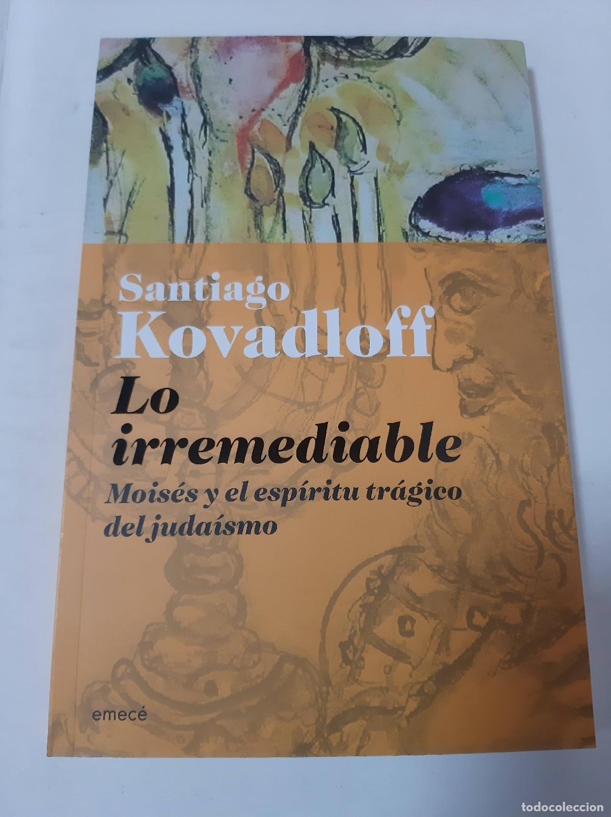 Libros: Lo Irremediable - Santiago Kovladoff