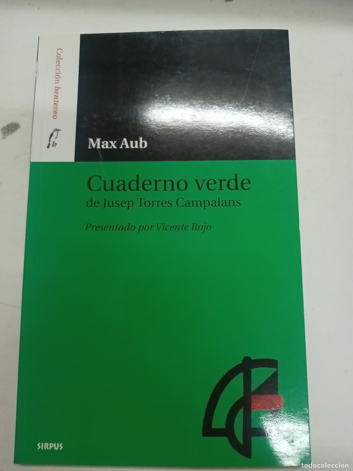 Libros: Cuaderno Verde De Jusep Torres - Max Aub - Foto 1