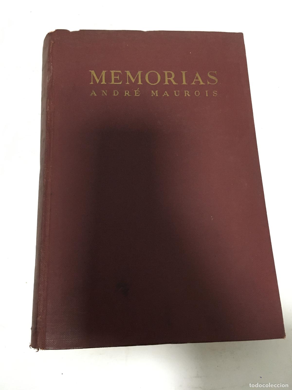 Libros: Memorias - Andr&eacute; Maurois - Foto 1