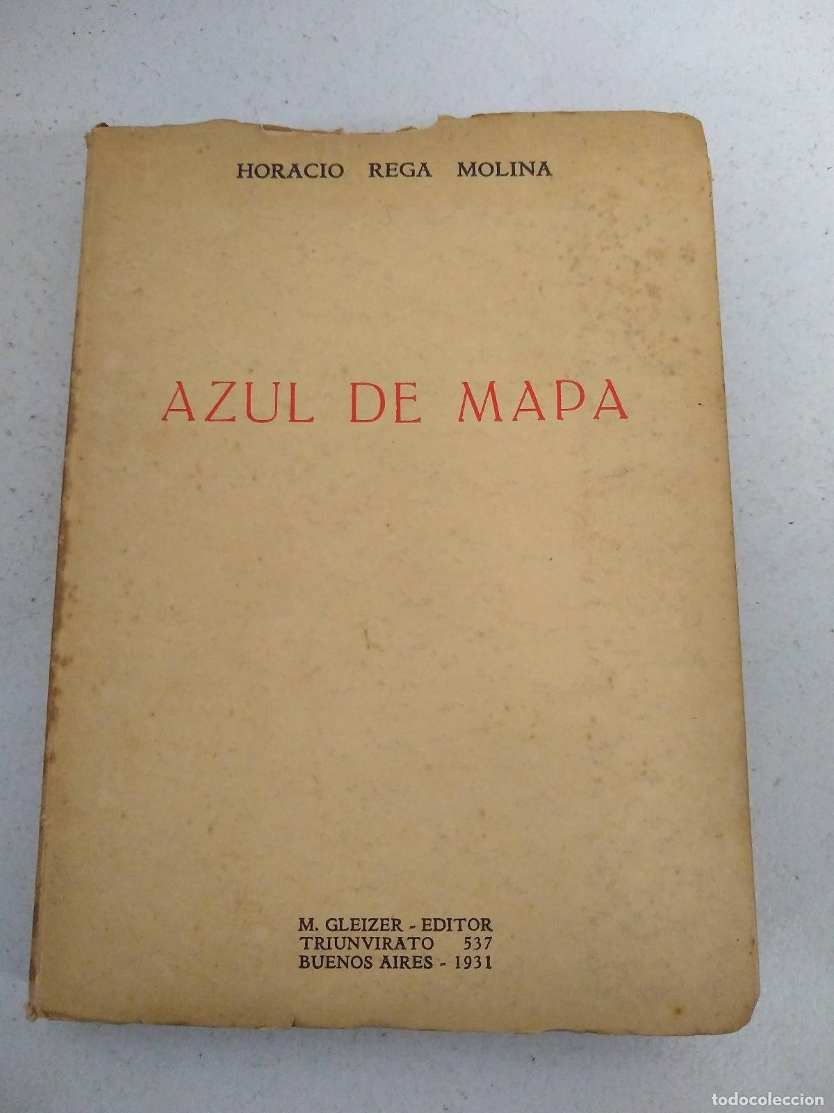 Libri di seconda mano: Azul de mapa - Horacio Rega Molina