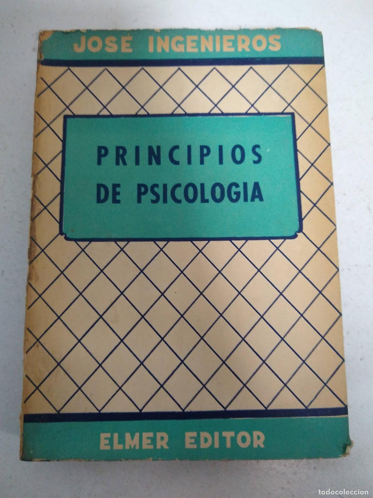 books: Principios de psicolog&iacute;a - Jos&eacute; Ingenieros