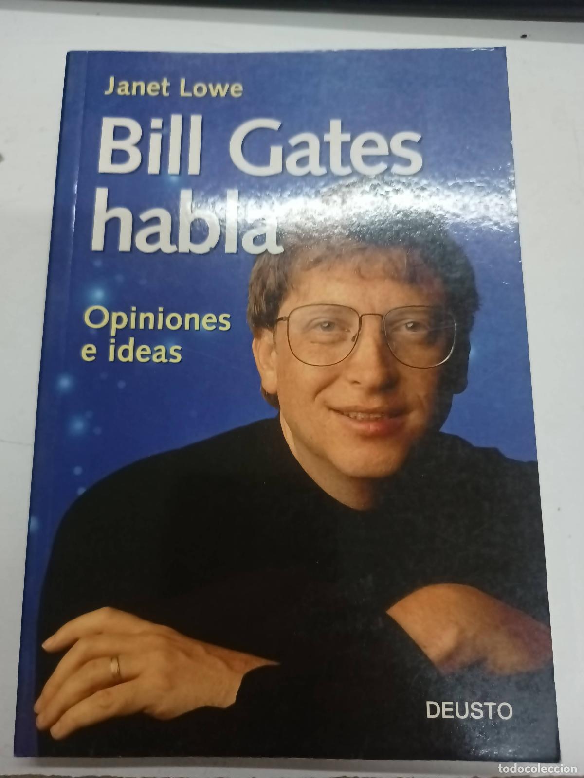 Libros: Bill Gates Habla - Janet Lowe - Foto 1